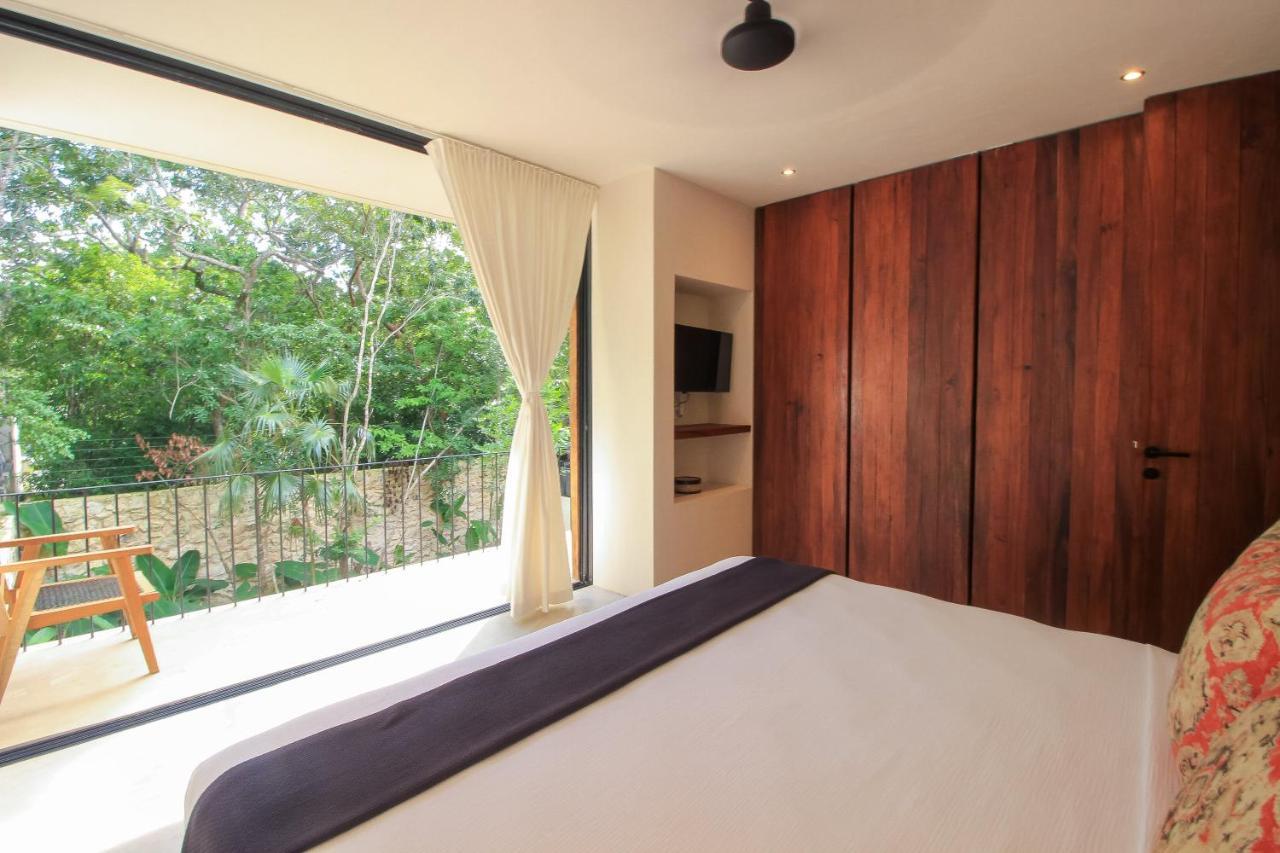 Elegant Boho Style Villa Jungle Views In Rooftop Deck & Outstanding Raw Pool In Holistika Tulum Ngoại thất bức ảnh